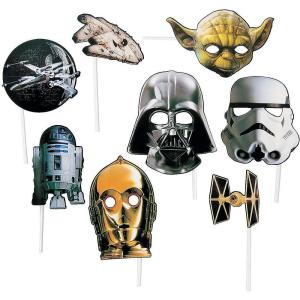 Star Wars Photo Props (8 Pieces) Birthday Party Supplies