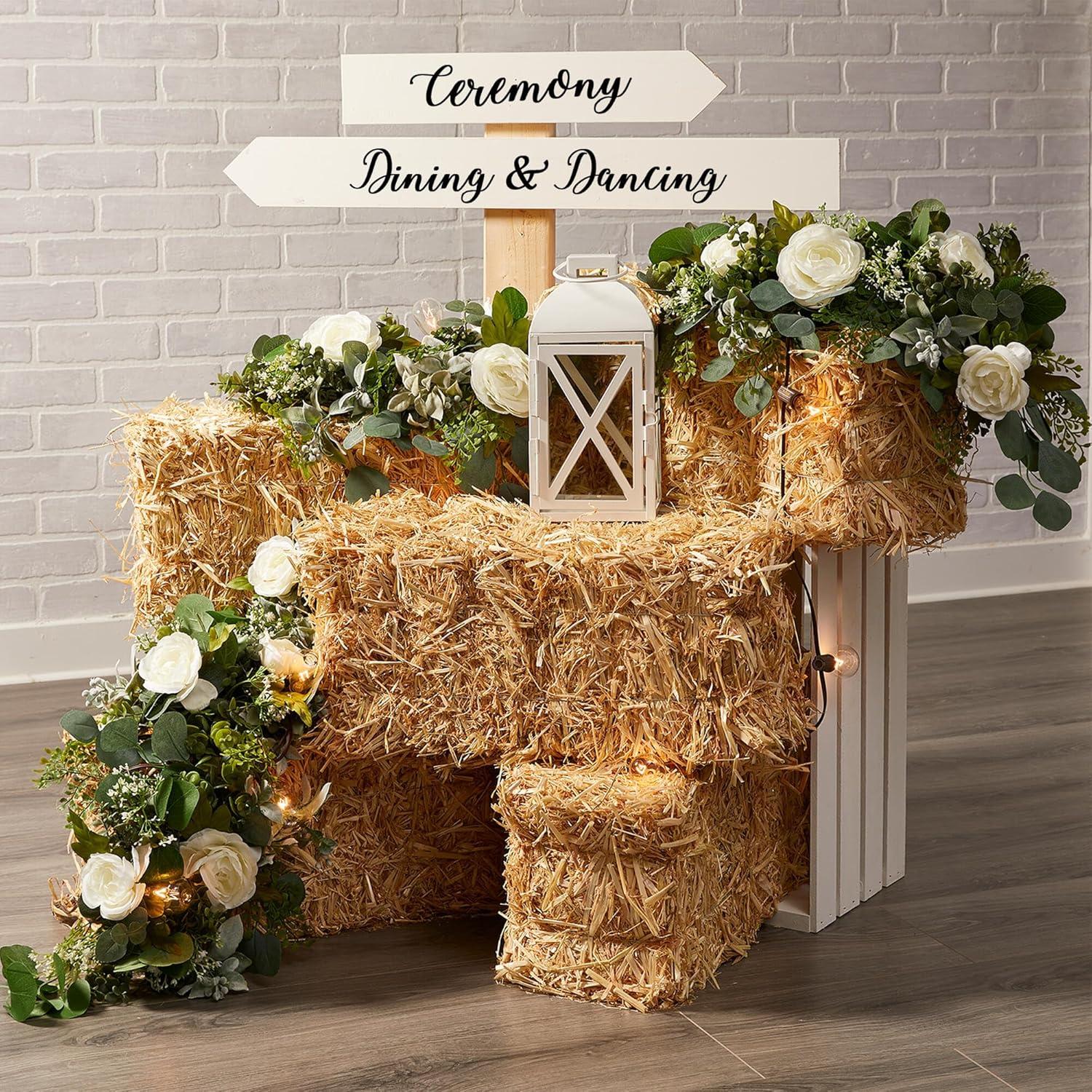 image:imageFloraCraft Decorative Straw Bale 8 Inch x 9 Inch x 20 Inch Natural