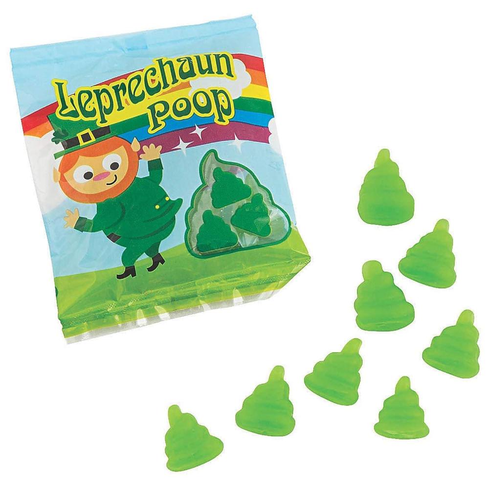 image:imageFun Express Leprechaun Poop Gummy Candy Bulk 24 Packs St Patricks Day Treats for Kids Classroom Party Favors Green Shamrock Novelty Candy for March 17th Celebrations amp Irish Theme Events