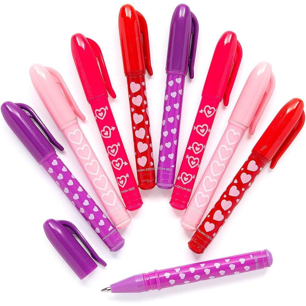 image:imageFun Express Mini Valentines Day Hearts Pens  24 Pieces