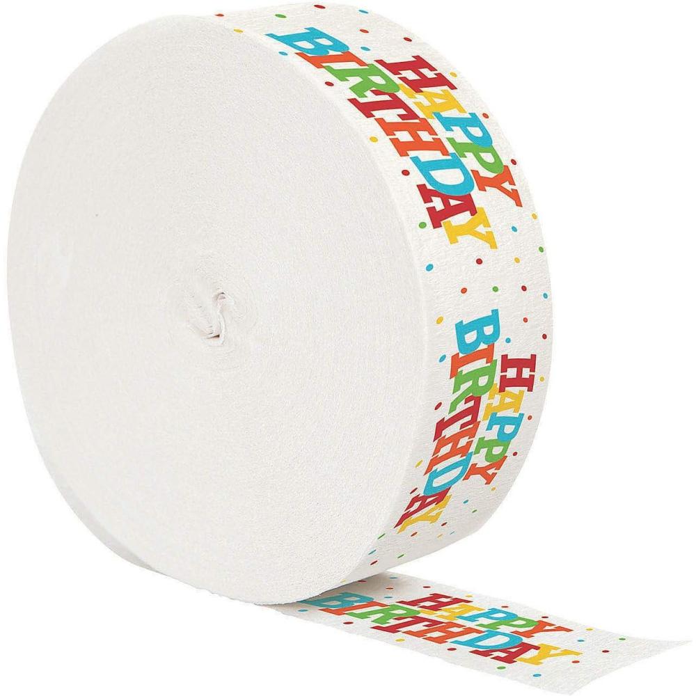 image:imageHappy Birthday Streamer  Party Decor  1 Piece