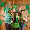 Fun Express – Flower Garland with Shamrocks for St. Patrick’s Day – Party Decor – Hanging Decor – Garland – St. Patrick’s Day – 1 Piece