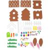 Fun Express 3D Easter Bunny House Craft Kit, Makes 12