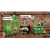 Fun Express Leprechaun Blarney Express Tabletop Train – St. Patrick’s Day Home Decor – 3 Piece Set – Green