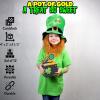 Fun Express Leprechaun Pot of Gold Treat Boxes Party Favors – 12 Small Gift Boxes with Handles for St Patricks Day Decorations | Green Gable Boxes for Candy, Goody Bags & Birthday Treats