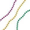 Fun Express Mardi Gras Beads Bulk 1000 Pack – Premium Purple Gold Green Bead Necklaces for Carnival Decorations, Parade Throws & Party Favors | Professional Grade Plastic Beaded Necklaces for Adults