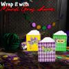 Fun Express Mardi Gras Masquerade Gift Bags (set of 12) – 7.25″ x 3.5″ x 8.75″ – Party Supplies