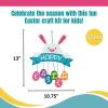 Hoppy Easter Sign Mobile Craft Kit – 12 – Crafts for Kids and Fun Home Activities