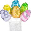 Self-Inflating Easter Egg Mylar 5-3/4″ Balloons – 50 Pieces