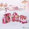 Valentine Tabletop Love Express Train – Cute 3 Piece Set – Valentine’s Day Home Decor and Centerpieces