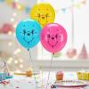 Vibrant Pink, Blue, & Yellow Party Inflatable Care Bears Latex Balloons, 10″ (12-Count) – Perfect for Birthday Bouquets, Party Backdrops & Table Decor