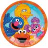 Fun Express 7 1/2″ Sesame Street Round Disposable Paper Dessert Plates – 8 count