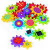 Fun Express Magnetic Gear Building Toys 22 Pieces – Educational STEM Learning Toys for Kids Ages 4-8 | Spinning Gears for Refrigerator Magnets & Whiteboard | Multicolor Engineering Science Kit Set