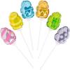 Self-Inflating Easter Egg Mylar 5-3/4″ Balloons – 50 Pieces