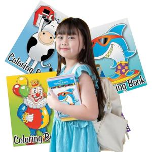 72-pack of Kid’s Coloring Books ~ Great Party Favors! Assorted Designs