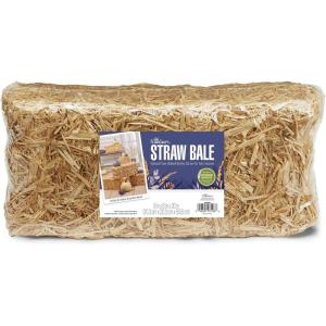 FloraCraft Decorative Straw Bale 8 Inch x 9 Inch x 20 Inch Natural