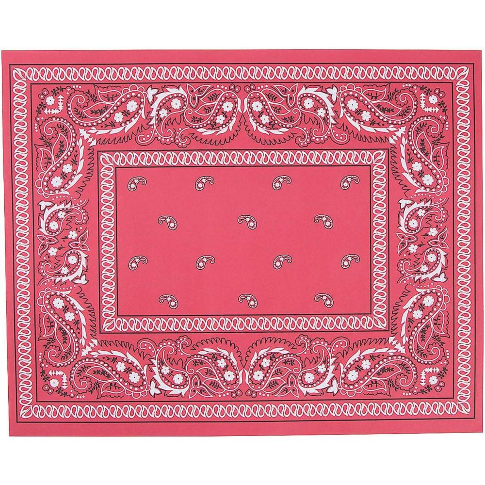 image:imageWestern Themed Paper Placemats Red Bandana Deisgn BBQ and Cowboy Party Supplies Bulk Set of 5016 inch x 13 inch