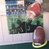 Fun Express 45 inch Inflatable Football and Tee Set, Inflate for Game Day Party Decorations, Sports Theme Photo Props – VBS Vacation Bible School Supplies/Decor