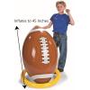 Fun Express 45 inch Inflatable Football and Tee Set, Inflate for Game Day Party Decorations, Sports Theme Photo Props – VBS Vacation Bible School Supplies/Decor