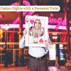 Fun Express Casino Theme Party Decorations Jumbo Playing Cards Face Cutouts – Giant 2-Foot King & Queen Photo Props for Vegas Themed Events, Weddings & Game Night Decor | Set of 2 Cardboard Cutouts