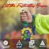 Mardi Gras Hand Clappers (set of 12) Fun Party Supplies and Noise Makers for Kids and Adults