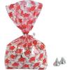 Fun Express – Red Graduation Cello Bags for Graduation – Party Supplies – Bags – Cellophane Bags – Graduation – 12 Pieces