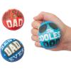 Fun Express 2 1/4″ Bright Color Father’s Day Foam Stress Ball Assortment – 12 Pieces