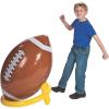 Fun Express 45 inch Inflatable Football and Tee Set, Inflate for Game Day Party Decorations, Sports Theme Photo Props – VBS Vacation Bible School Supplies/Decor