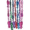 Fun Express Fish Bead Necklaces – Bulk set of 48 – Mardi Gras Beads and Party Supplies – VBS Vacation Bible School Supplies/Decor