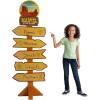 Fun Express Southwest VBS Directional Sign – Vibrant Eye-Catching Party Decor for Vacation Bible School Themed Events Church Gatherings & Special Occasions – Perfect for Guest – 1 Piece