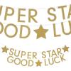 Super Star Good Luck Banner – 2 Piece
