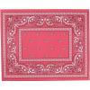 Western Themed Paper Placemats – Red Bandana Deisgn – BBQ and Cowboy Party Supplies – Bulk Set of 50(16 inch x 13 inch)