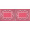 Western Themed Paper Placemats – Red Bandana Deisgn – BBQ and Cowboy Party Supplies – Bulk Set of 50(16 inch x 13 inch (Pack of 2))