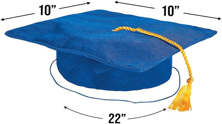 image:imageFun Express Kids Blue Elementary School Graduation Mortarboard Cap
