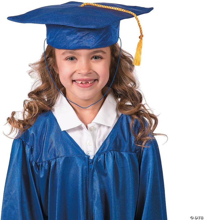 image:imageFun Express Kids Blue Elementary School Graduation Mortarboard Cap