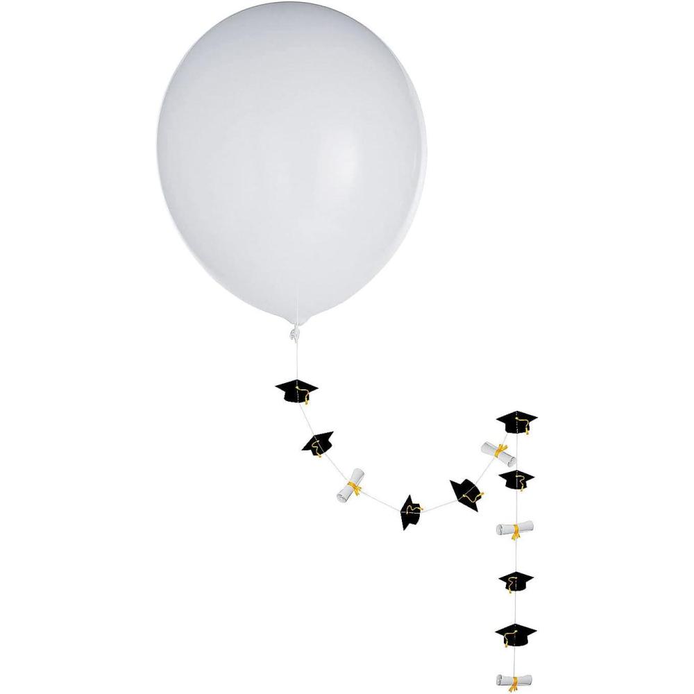 image:imageCongrats Graduation Balloon Tails 6 PiecesMortarboard Diploma
