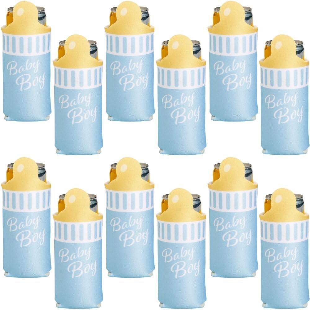 image:imageFun Express Boy Baby Bottle Slim Can Sleeves 12 PcBlue