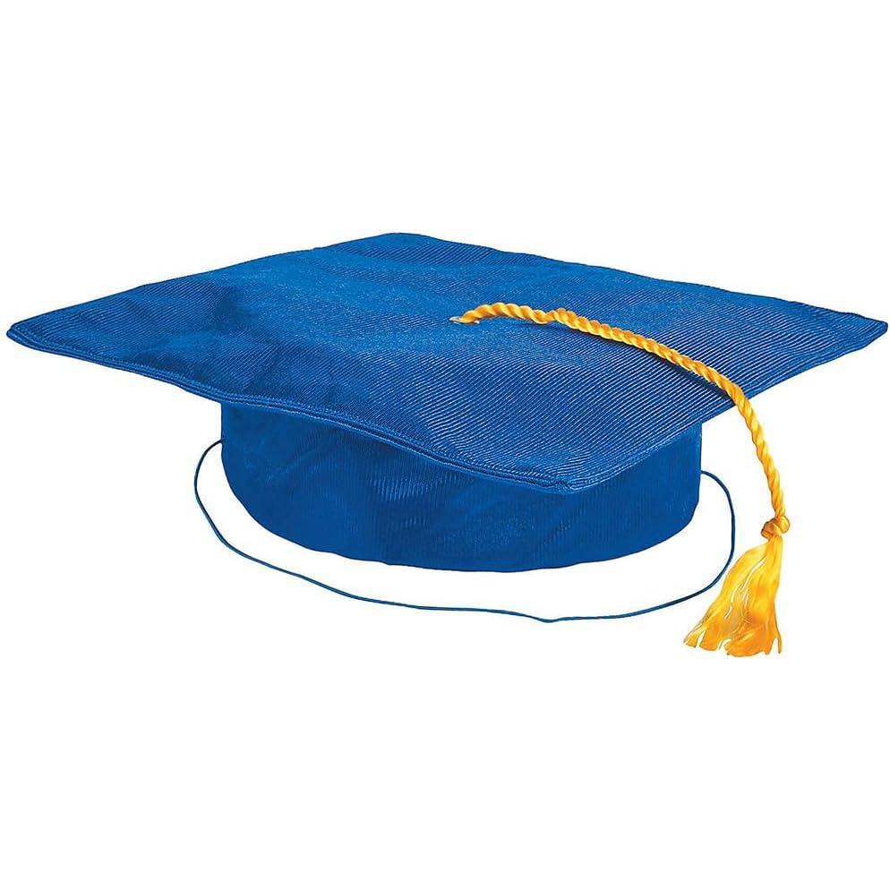 image:imageFun Express Kids Blue Elementary School Graduation Mortarboard Cap