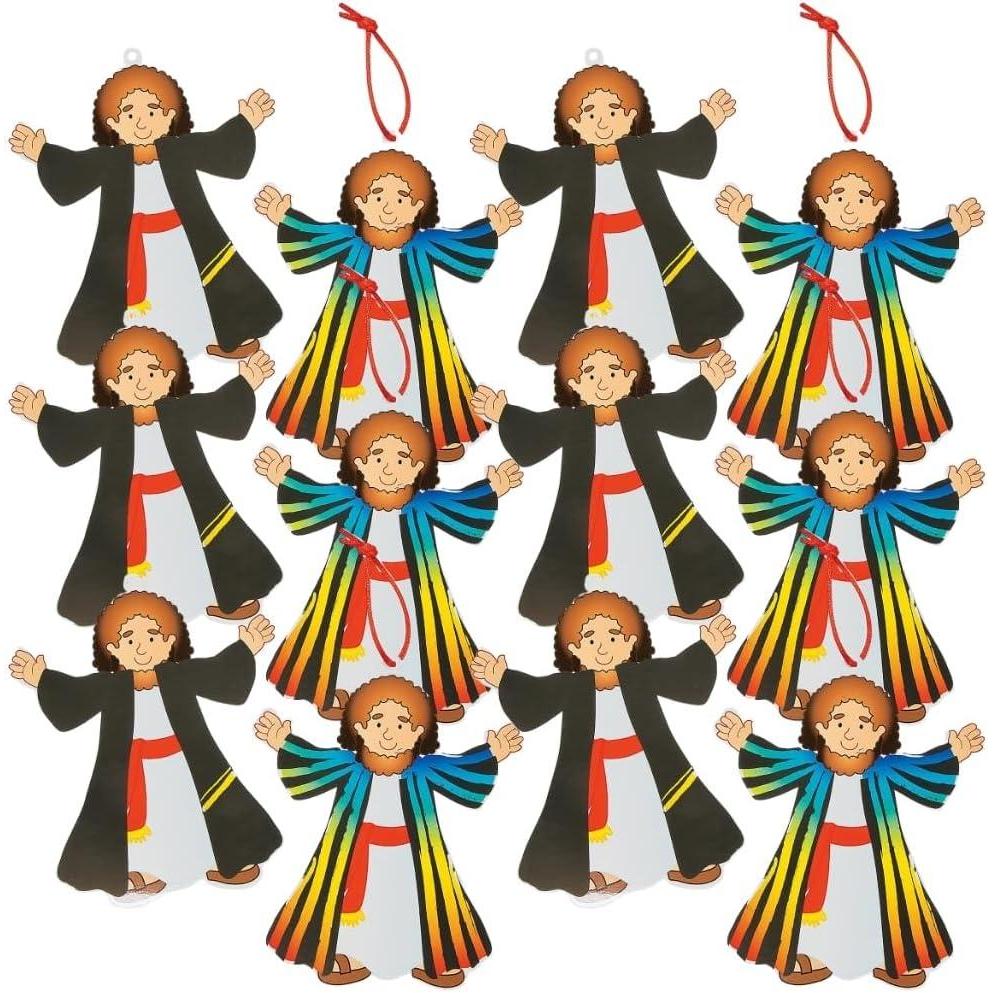image:imageScratch N Reveal Josephs Coat of Color  Crafts for Kids and Fun Home Activities