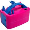Bright Pink & Blue Plastic Electric Balloon Pump – 8″ x 4 .25″ x 5.25″ (1 Pc) – Ideal for Graduations, Proms, Weddings, and Events