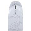 Color Your Own Valentine Mail Box – Set of 12 – Crafts for Kids and Fun Home Activities
