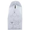 Color Your Own Valentine Mail Box – Set of 12 – Crafts for Kids and Fun Home Activities