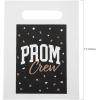 Fun Expess 7 1/2″ x 10″ Bulk 50 Pieces Prom Crew Party Favor Bags with Cutout Handles