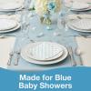Fun Express – Blue Heart Bev Nap for Baby – Party Supplies – Licensed Tableware – Licensed Napkins – Baby – 16 Pieces