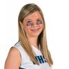 Fun Express 6 sheets Football Face Under Eye Sticker Tattoos | Team Spirit | Apparel Accessories