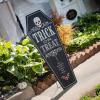 Fun Express Gothic Halloween Wood Coffin – Spooky and Creepy Home Décor for Haunted Houses Parties and Outdoor Displays – Perfect for Adding an Eerie Touch to Your Halloween Celebration – 1 Piece