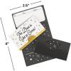 Fun Express Graduation Gift Card Holders – 4″x2.5″ Black Cardstock – Perfect for Gifts, Party Favors, and Celebrations 12-Pack
