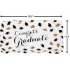 Graduation Party Congrats Graduate Paper Serving Trays, 3 Pieces