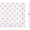 Pink Hearts Baby Shower Beverage Napkins – 16 pieces