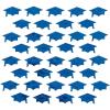 Blue Graduation Hat Foil Confetti – 2 oz – Graduation Party Decor